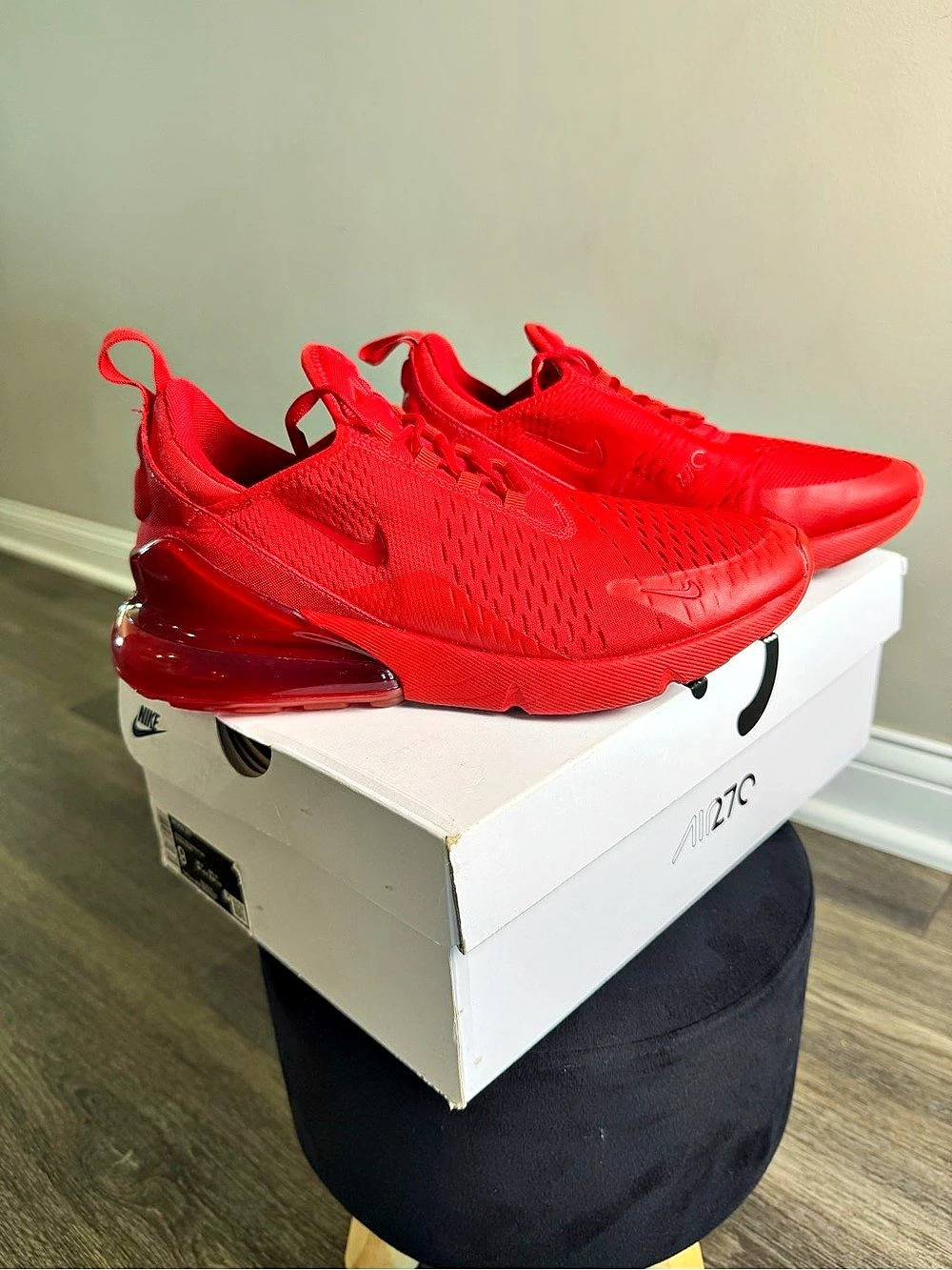 Nike Air Max 270 “University Red”Men's Sneakers US 9
